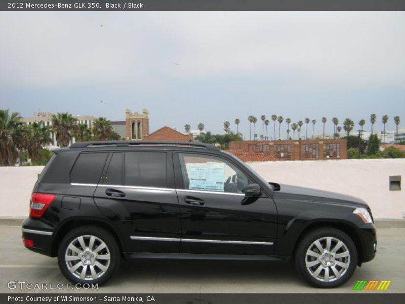 Black / Black 2012 Mercedes-Benz GLK 350