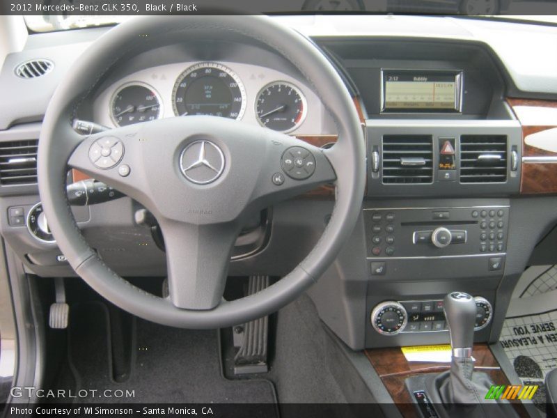 Black / Black 2012 Mercedes-Benz GLK 350
