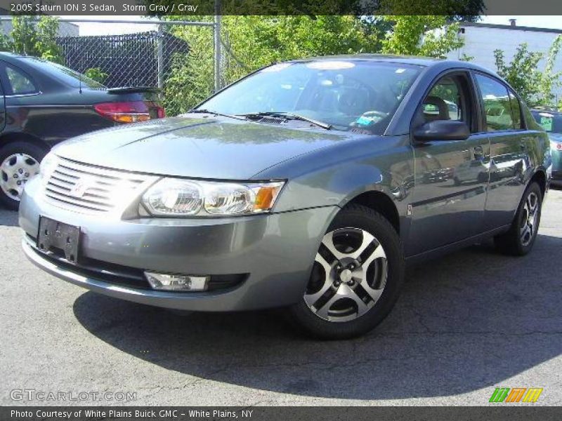 Storm Gray / Gray 2005 Saturn ION 3 Sedan