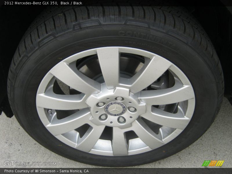 Black / Black 2012 Mercedes-Benz GLK 350
