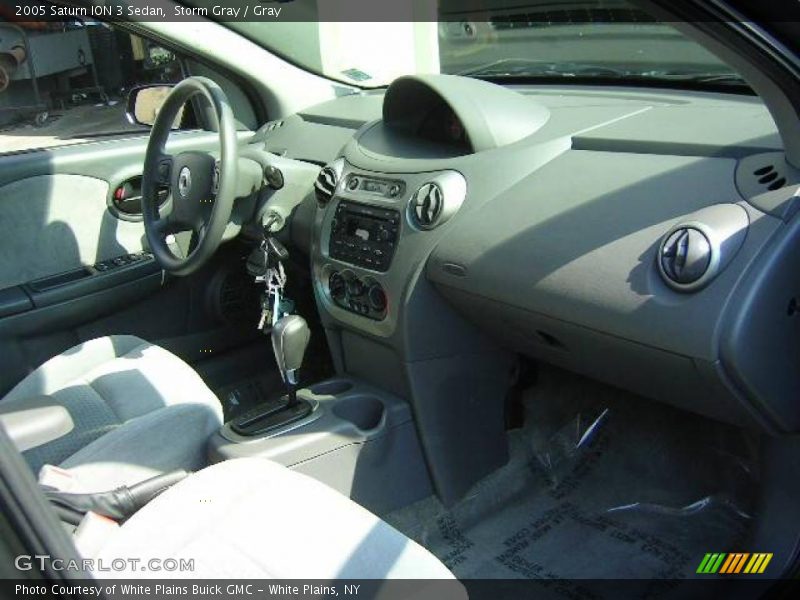 Storm Gray / Gray 2005 Saturn ION 3 Sedan