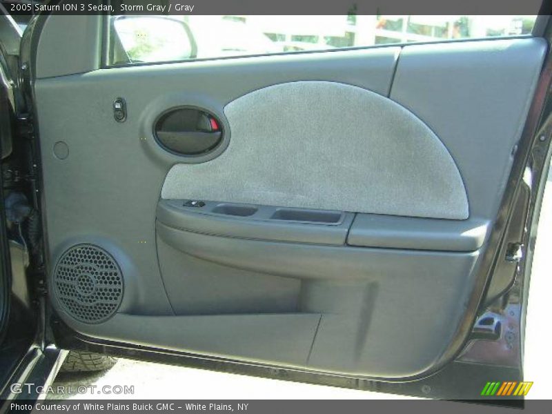 Storm Gray / Gray 2005 Saturn ION 3 Sedan