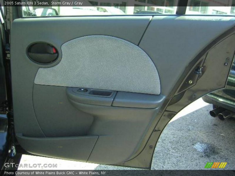 Storm Gray / Gray 2005 Saturn ION 3 Sedan