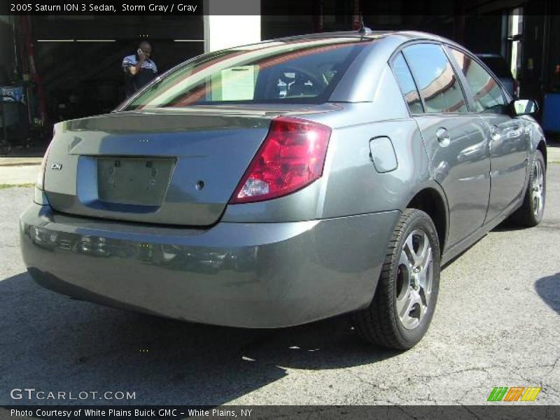 Storm Gray / Gray 2005 Saturn ION 3 Sedan