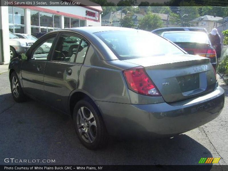 Storm Gray / Gray 2005 Saturn ION 3 Sedan