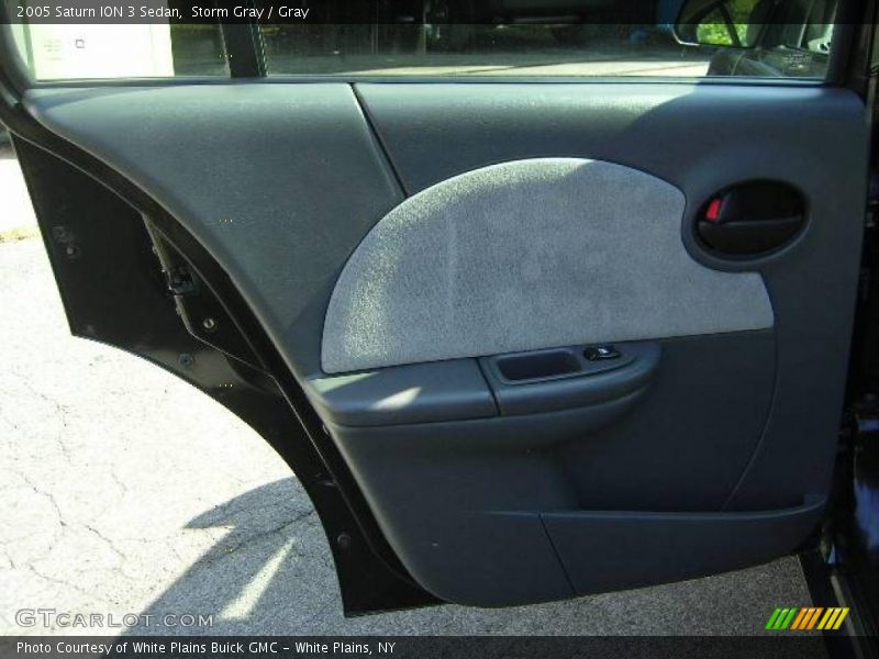 Storm Gray / Gray 2005 Saturn ION 3 Sedan