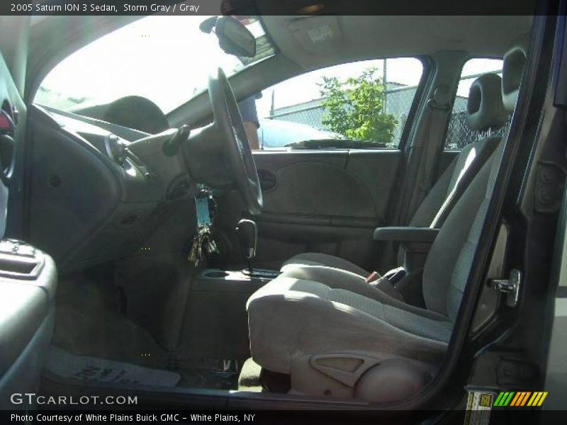 Storm Gray / Gray 2005 Saturn ION 3 Sedan