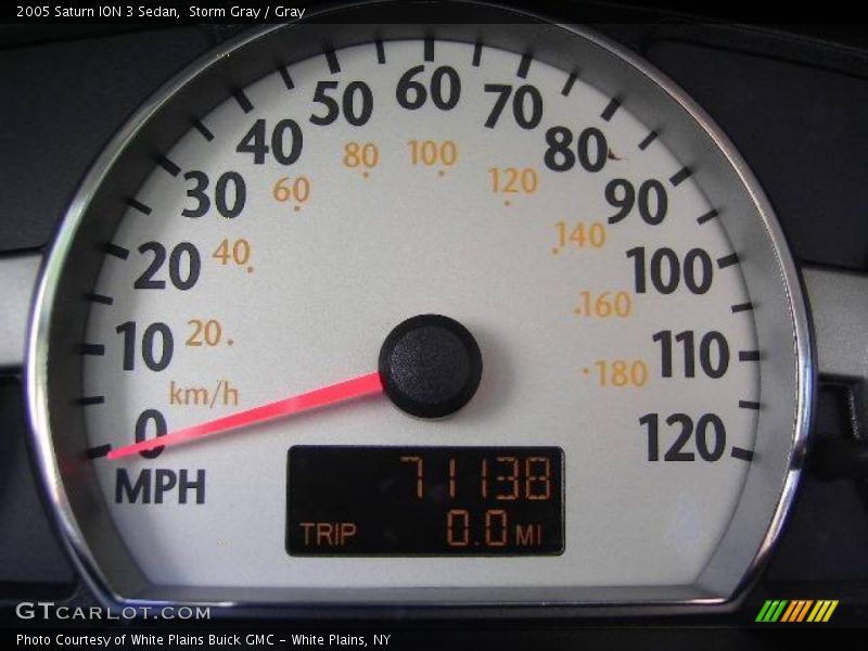 Storm Gray / Gray 2005 Saturn ION 3 Sedan