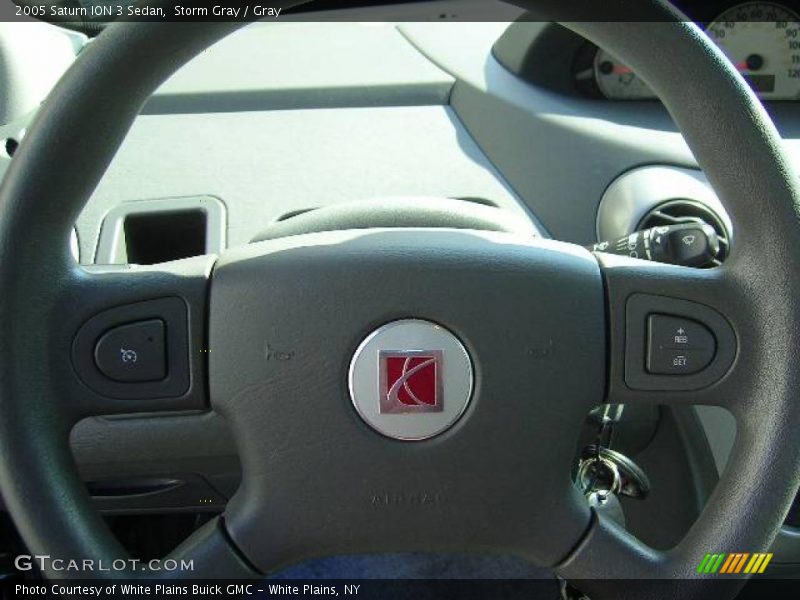 Storm Gray / Gray 2005 Saturn ION 3 Sedan