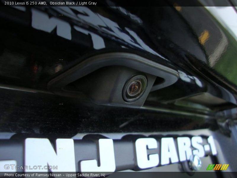 Obsidian Black / Light Gray 2010 Lexus IS 250 AWD