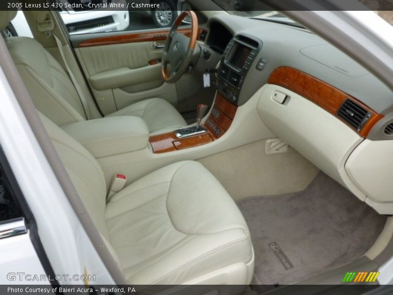 Crystal White / Cashmere 2005 Lexus LS 430 Sedan