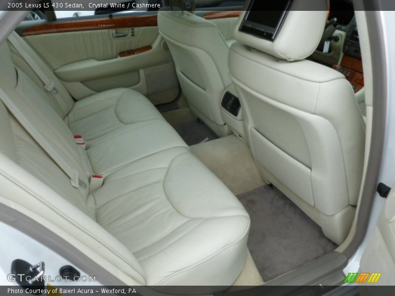 Crystal White / Cashmere 2005 Lexus LS 430 Sedan