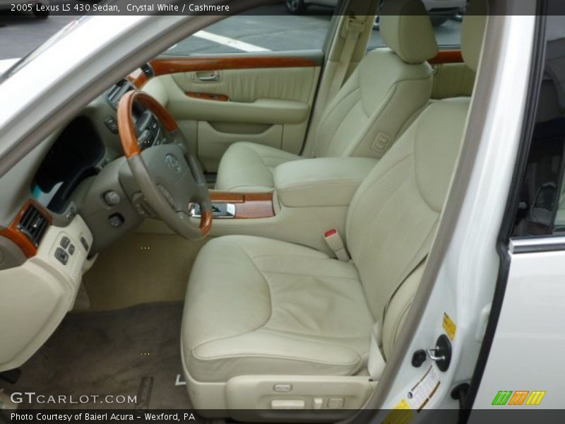 Crystal White / Cashmere 2005 Lexus LS 430 Sedan