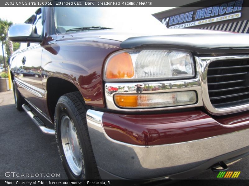 Dark Toreador Red Metallic / Neutral 2002 GMC Sierra 1500 SLT Extended Cab