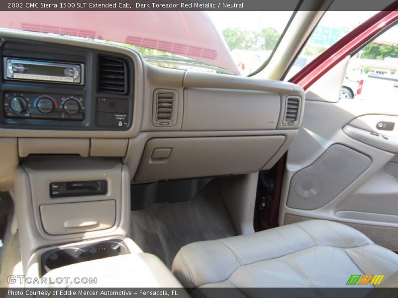 Dark Toreador Red Metallic / Neutral 2002 GMC Sierra 1500 SLT Extended Cab