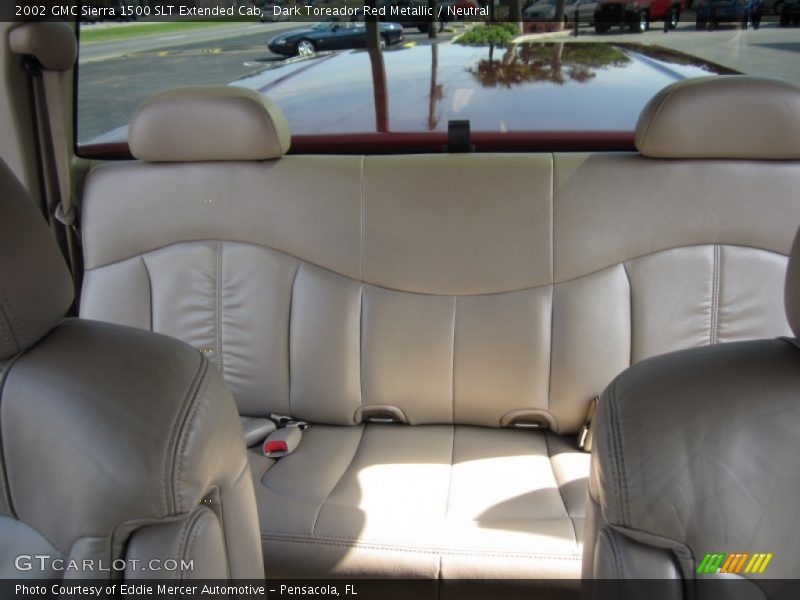 Dark Toreador Red Metallic / Neutral 2002 GMC Sierra 1500 SLT Extended Cab