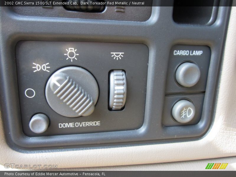 Dark Toreador Red Metallic / Neutral 2002 GMC Sierra 1500 SLT Extended Cab