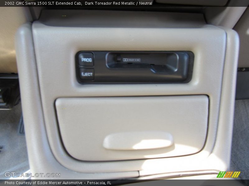 Dark Toreador Red Metallic / Neutral 2002 GMC Sierra 1500 SLT Extended Cab