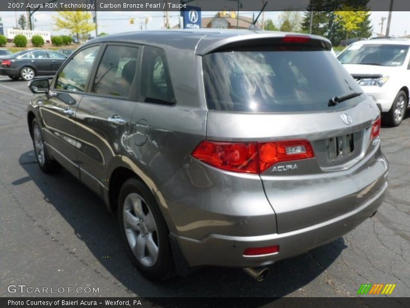 Carbon Bronze Pearl / Taupe 2007 Acura RDX Technology