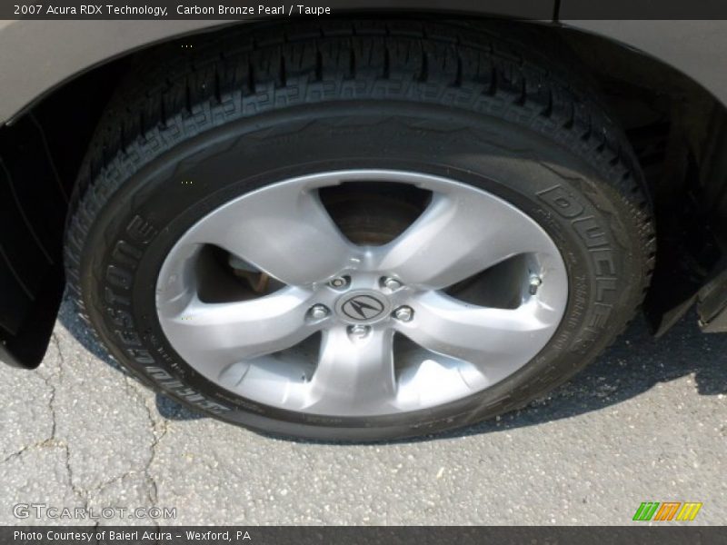 Carbon Bronze Pearl / Taupe 2007 Acura RDX Technology