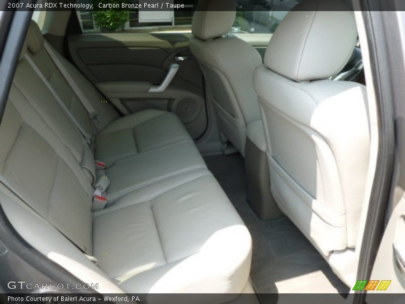 Carbon Bronze Pearl / Taupe 2007 Acura RDX Technology