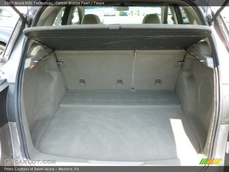 Carbon Bronze Pearl / Taupe 2007 Acura RDX Technology