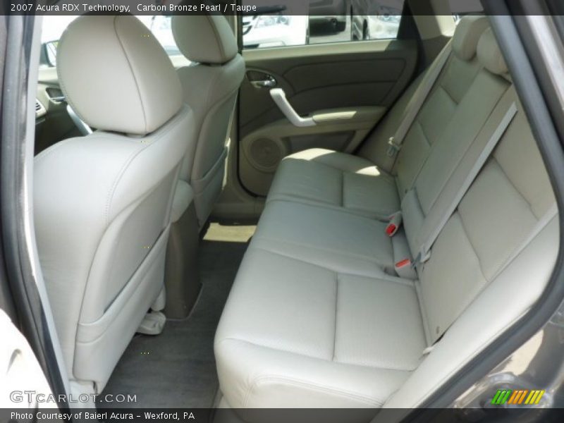 Carbon Bronze Pearl / Taupe 2007 Acura RDX Technology
