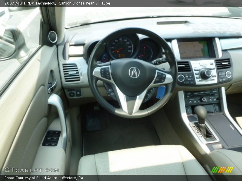 Carbon Bronze Pearl / Taupe 2007 Acura RDX Technology