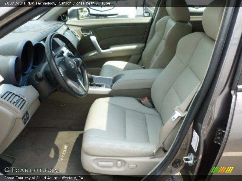 Carbon Bronze Pearl / Taupe 2007 Acura RDX Technology