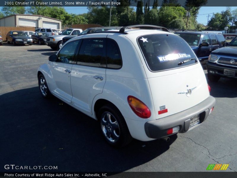 Stone White / Taupe/Pearl Beige 2001 Chrysler PT Cruiser Limited