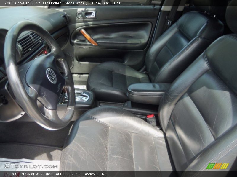 Stone White / Taupe/Pearl Beige 2001 Chrysler PT Cruiser Limited