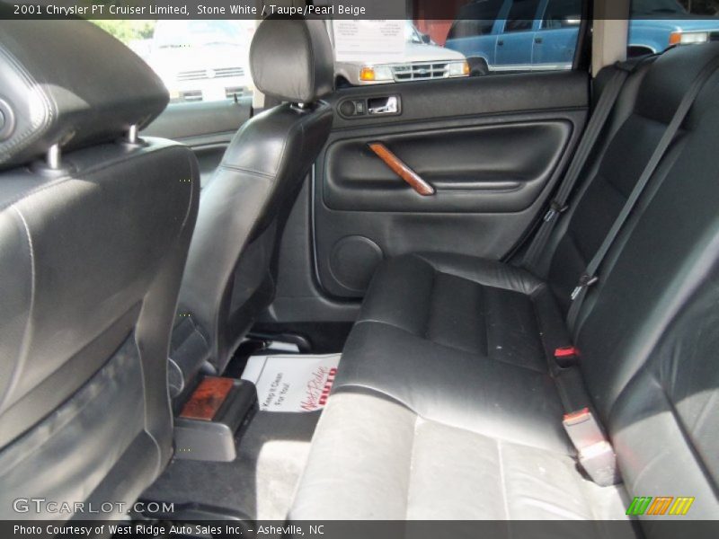 Stone White / Taupe/Pearl Beige 2001 Chrysler PT Cruiser Limited