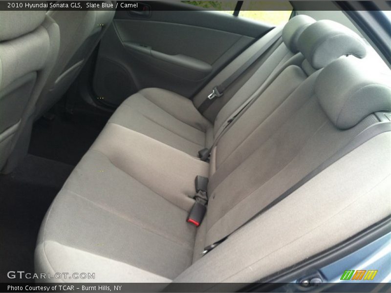 Slate Blue / Camel 2010 Hyundai Sonata GLS