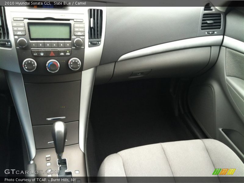 Slate Blue / Camel 2010 Hyundai Sonata GLS