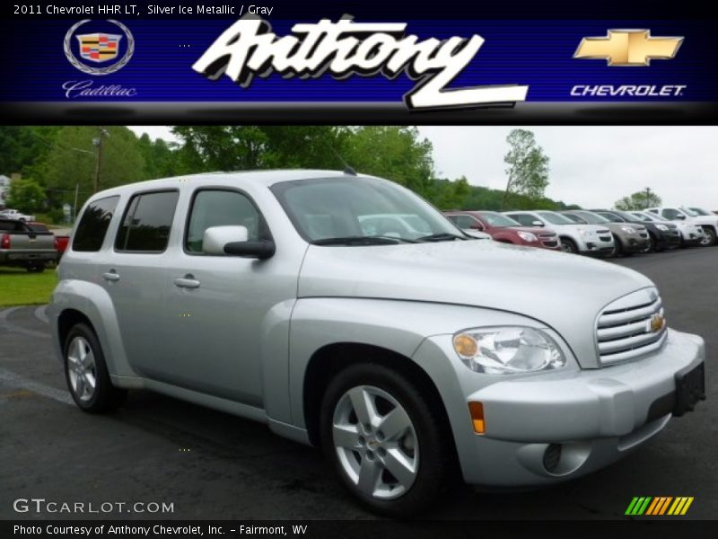 Silver Ice Metallic / Gray 2011 Chevrolet HHR LT