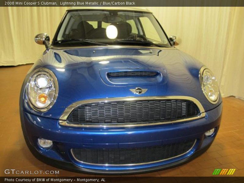 Lightning Blue Metallic / Blue/Carbon Black 2008 Mini Cooper S Clubman