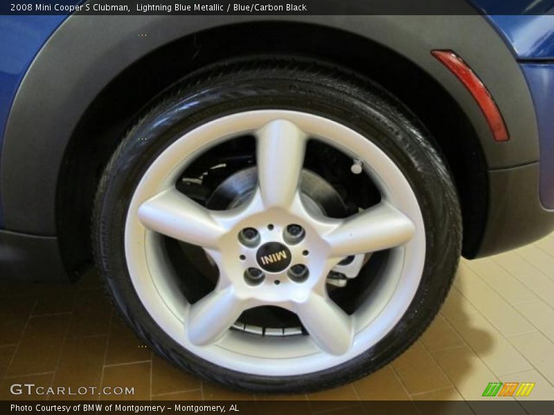 Lightning Blue Metallic / Blue/Carbon Black 2008 Mini Cooper S Clubman