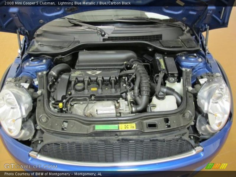  2008 Cooper S Clubman Engine - 1.6L Turbocharged DOHC 16V VVT 4 Cylinder