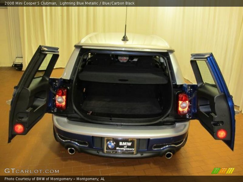 Lightning Blue Metallic / Blue/Carbon Black 2008 Mini Cooper S Clubman