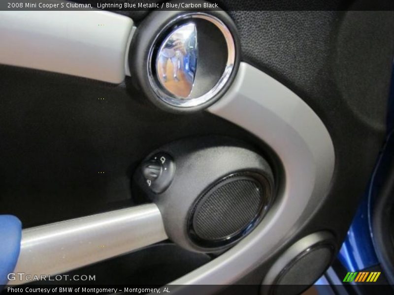 Lightning Blue Metallic / Blue/Carbon Black 2008 Mini Cooper S Clubman