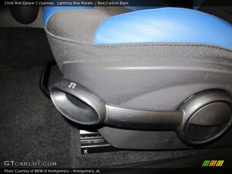 Lightning Blue Metallic / Blue/Carbon Black 2008 Mini Cooper S Clubman