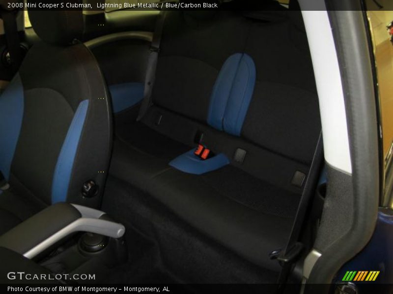 Lightning Blue Metallic / Blue/Carbon Black 2008 Mini Cooper S Clubman