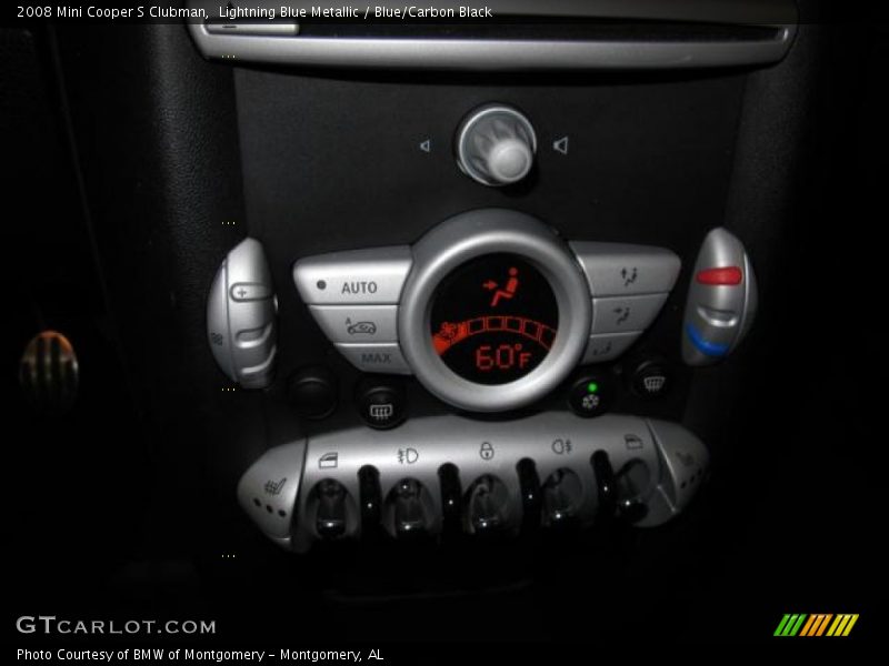 Lightning Blue Metallic / Blue/Carbon Black 2008 Mini Cooper S Clubman