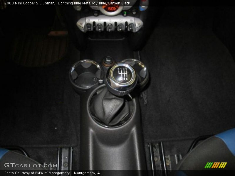 Lightning Blue Metallic / Blue/Carbon Black 2008 Mini Cooper S Clubman