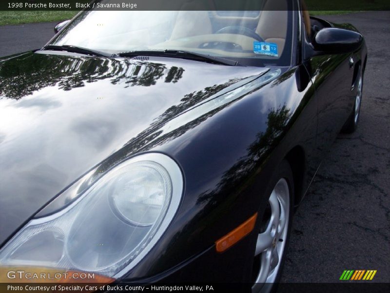 Black / Savanna Beige 1998 Porsche Boxster