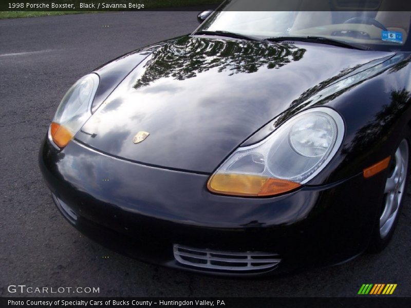 Black / Savanna Beige 1998 Porsche Boxster