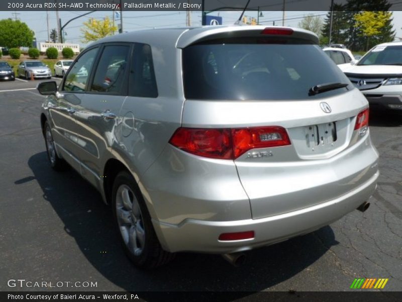 Palladium Metallic / Ebony 2009 Acura RDX SH-AWD Technology