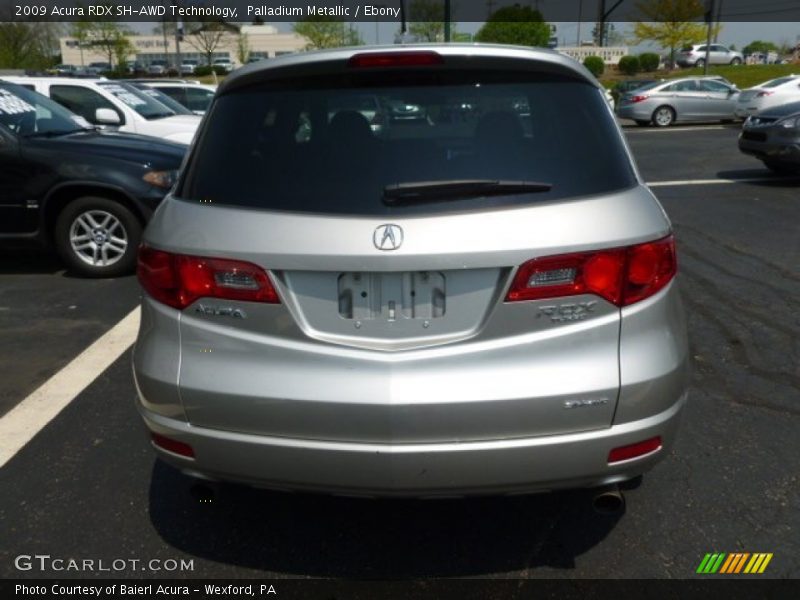 Palladium Metallic / Ebony 2009 Acura RDX SH-AWD Technology