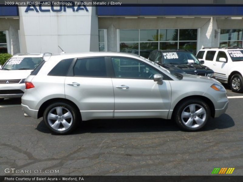 Palladium Metallic / Ebony 2009 Acura RDX SH-AWD Technology