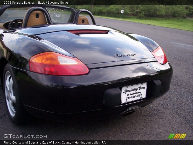 Black / Savanna Beige 1998 Porsche Boxster